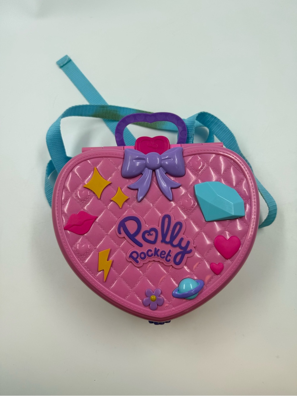 Polly pocket tiny is mighty theme park backpack with dolls & accessories